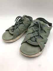 adidas アディダス H06412 スポーツ サンダル size24.5/緑 ■◆ レディース