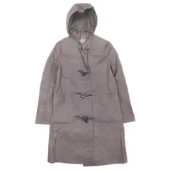 良品 MACKINTOSH マッキントッシュ Cotton Rubber PROOFED ゴム引き ダッフルコート ジャケット ブルゾン 34 茶 ブラウン レディース 古着 中古 USEDのサムネイル