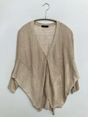 COMME CA ISM コムサイズム カーディガン/ボレロ M ベージュ