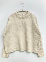 UNIQLO ユニクロ ニット/セーター L アイボリー