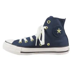 新品同様 CONVERSE コンバース ALL STAR オールスター STUDSPATCH Z HI 1SE168 ハイカット スニーカー シューズ 23.0cm ネイビー レディース 古着 中古 USED