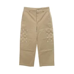 ルイ・ヴィトン LOUIS VUITTON カーゴパンツ モノグラムフロックポケット ワークパンツ RM242MQ FUG HQP45W コットン フロック コットン ワークウェアパンツ メンズのサムネイル