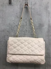 PROPORTION BODY DRESSING プロポーションボディドレッシング キルト ショルダー バッグ アイボリー ■■ レディース