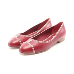 シャネル CHANEL パンプス ココマーク レザー バレエシューズ レディース 未使用