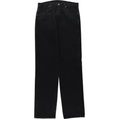 古着 90~00年代 ラングラー Wrangler ブラックデニム ストレートデニムパンツ メンズw34相当 ヴィンテージ/eaa569558