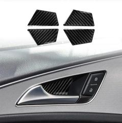 Audi A4/A5 (B9)ドアハンドルカバートリム カーボン製 4枚セット