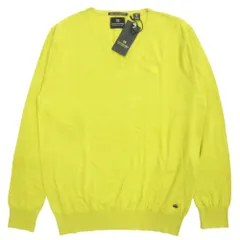 未使用 Scotch & Soda Amsterdam Couture スコッチアンドソーダ ニット セーター カットソー 長袖 Ｖネック サイズXL メンズ 古着 中古 USEDのサムネイル