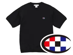 C SWEAT S/S BLACK/黒 ブラック 半袖スウェット トレーナー tシャツ チャンピオン フレンチテリー 胸ワンポイント 単色タグ 青タグ トリコタグ ランタグ ハーレー チョッパーバイク harley ヴィンテージ 古着 80s 90s