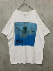 NIRVANA ニルヴァーナ Nevermind バンドT 半袖 Tシャツ sizeXL/白 ■■ メンズ
