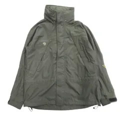 Mountain Hardwear マウンテンハードウェア ジャケット ブルゾン アウトドア 収納フード マウンテンパーカー M グレー メンズ 古着 中古 USED