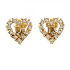 クリスチャン・ディオール(Christian Dior) クリスチャンディオール イヤリング ディオール GPメッキ ラインストーン ゴールドレディース