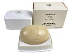 未使用　シャネル　CHANEL　No.5　SAVON　サヴォン　石けん　バスソープ　ケース付き　100ｇ　送料無料