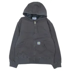新品同様 Carhartt カーハート OG ACTIVE JACKET アクティブジャケット Tobacco ブランケットライニング フーディ アウター ブラウン L メンズ 古着 中古 USED