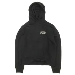 美品 24aw AMIRI アミリ Eden Rock St. Barthelemy パーカー 裏毛 スウェット フーディー プルオーバー トレーナー XL 黒 ブラック メンズ 古着 中古 USED