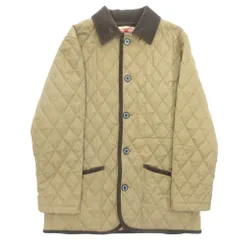 美品 MACKINTOSH マッキントッシュ キルティング ウール ジャケット ブルゾン ジャンパー G1F21-212-45 サイズM ブラウン メンズ 古着 中古 USEDのサムネイル