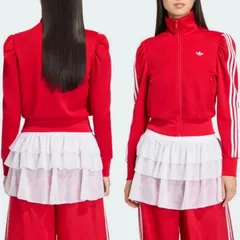 ☆ adidas ☆ W ELEVATED SLEEVE FB TRACKTOP