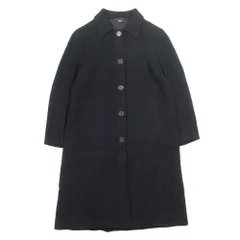 細身　HELMUT LANG 本人期 1997 ステンカラーコート USED】HELMUT LANG 1997 FIELD COAT BLACK | KONBINI