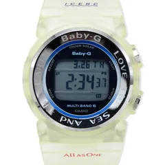 BABY-G カシオ BGD-1030K-7JR イルクジ 2013年 イルカクジラ ベイビーG レディース 電波ソーラー CASIO デジタル クリア  28012244