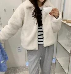 ボア キルティング ジャケット