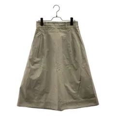 MHL. / エムエイチエルマーガレットハウエル | FINE COMPACT COTTON POPLIN SKIRT スカート | 2 | トープ | レディース