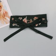 ラスト1点!!【新品未使用】和風コルセット帯　リバーシブル　正絹　芯有り 桜文様 ラスト1点!!【新品未使用】和風コルセット帯 リバーシブル 正絹 芯有り