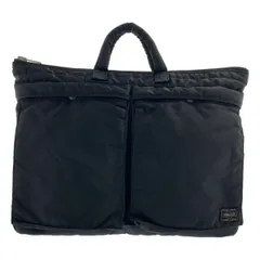 【美品】  PORTER / ポーター | TANKER HELMET BAG / タンカー ヘルメットバッグ / ユニセックス | ブラック | メンズ