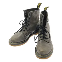 Dr.Martens / ドクターマーチン | 8ホール レザー ブーツ | UK6 | グレー | メンズ