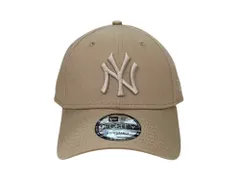 NEWERA (ニューエラ) 9 Forty MLB ニューヨーク ヤンキース YANKEES ベースボールキャップ ビス無し 60244714 F ベージュ系×ホワイト メンズ/199