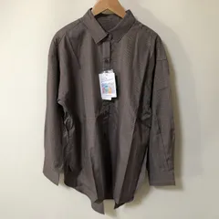 E355　新品　 GLOBAL WORK　グローバルワーク　365日　マイスタイルシャツ　ブラウン　チェック柄　長袖　M