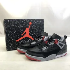 01w-6412 ナイキ NIKE 26.5cm UK7.5 EU42 Air Jordan Spizike Low Black Cement FQ1759-009 エアジョーダン スパイズイック ロー ブラックセメント FQ1759-009  靴【中古品】