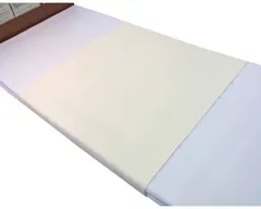 防水シーツ 介護 寝具 シーツ 尿漏れ パイル地防水シーツ （幅145×長さ90cm） MR-2041 萬楽