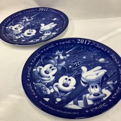 非売品 ディズニー イヤープレート ノリタケ 皿 5枚 ノベルティ