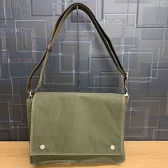 【展示未使用品】BAGGY PORT バギーポート シェルターダック 横型ショルダーバッグ（L） INS603KH カーキのサムネイル