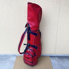 x*a様 BALENCIAGA ゴルフバッグ キャディバッグ レッド - メルカリ