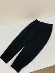 送料無料★UNIQLO AIRism ユニクロ　エアリズム★ジャージパンツ　ボトムス　ストレッチパンツ★メンズ　Sサイズ　ウエスト68-76㎝★ブラック　 #80401sj127
