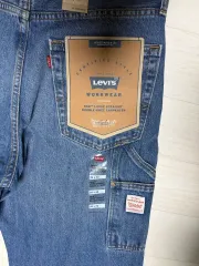 (新品) リーバイス 568 ダブルニー カーペンター デニム 32x32