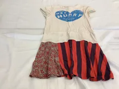 【130㎝】F.O.KIDSアメカジレイヤードチュニック