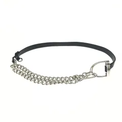 RALPH LAUREN ラルフローレン 飾りベルト  チェーン    ブラック/シルバーカラー レディース / 240001193962のサムネイル