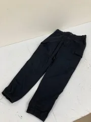 送料無料★UNIQLO ユニクロ★カーゴパンツ　ボトムス★ブラック　黒★メンズ　Sサイズ　ウエスト68-76㎝　 #80401sj127