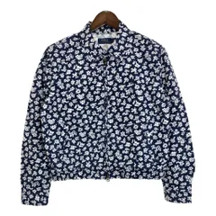 Polo by Ralph Lauren ポロ ラルフローレン スイングトップ 花柄 ネイビー(メンズ L)中古 古着 U3729