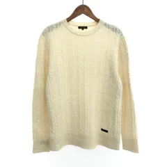 MACKINTOSH LONDON マッキントッシュロンドン ケーブルニット サイズ:L     ホワイト メンズ / 241005007689のサムネイル