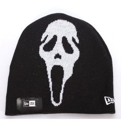 supreme New Era Ghostface Beanie red - メルカリ