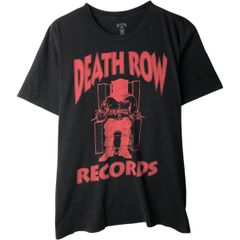 ヴィンテージ◇デスロウレコード【L】電気椅子 死刑囚 バンT/ヒップ 