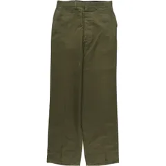 古着 80年代 米軍実品 ミリタリー ウールパンツ トラウザーズ USA製 メンズw33相当 ヴィンテージ/eaa545165