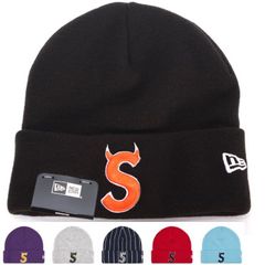 新品／New Era Devil S Logo Beanie 