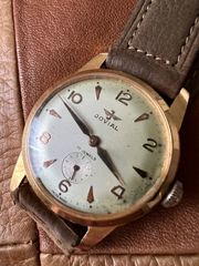 3949【シックでお洒落】メンズ 腕時計 エルジン 動作品 アンティーク手 