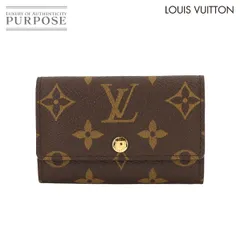 ルイ ヴィトン LOUIS VUITTON モノグラム ミュルティクレ6 6連 キーケース ブラウン M62630 90317441