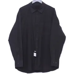 未使用 YOKO SAKAMOTO Regular Collar Shirt Mサイズ ブラック YS-25AW-62のサムネイル