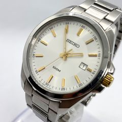 新品】SEIKO ソーラー電波時計 シルバーSBTM157 - メルカリ