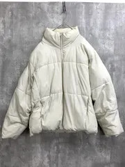 SHIPS any シップス エニィ ボリューム パフ 中綿 スタンドカラー ブルゾン ジャケット sizeL/アイボリー ◆■ メンズ